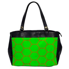 Bee Hive Texture Office Handbags