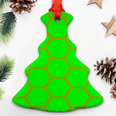 Bee Hive Texture Ornament (christmas Tree) 