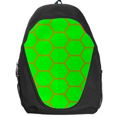 Bee Hive Texture Backpack Bag by Amaryn4rt