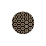 Black Bee Hive Texture Golf Ball Marker (10 pack) Front