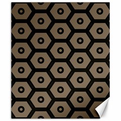 Black Bee Hive Texture Canvas 20  X 24  