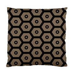 Black Bee Hive Texture Standard Cushion Case (two Sides)