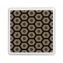 Black Bee Hive Texture Memory Card Reader (square) 