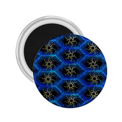 Blue Bee Hive 2 25  Magnets