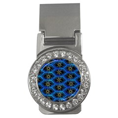 Blue Bee Hive Money Clips (cz) 