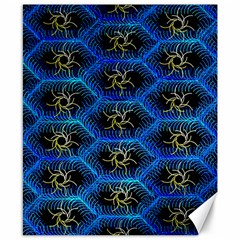 Blue Bee Hive Canvas 8  X 10  by Amaryn4rt