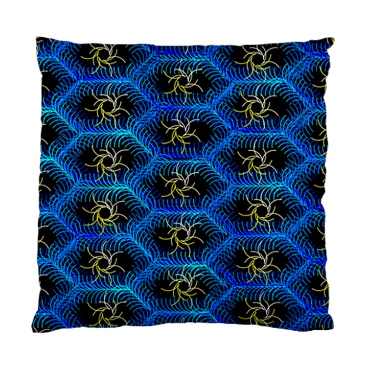 Blue Bee Hive Standard Cushion Case (One Side)