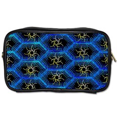 Blue Bee Hive Toiletries Bags 2-side