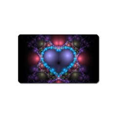 Blue Heart Magnet (name Card)