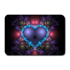 Blue Heart Plate Mats