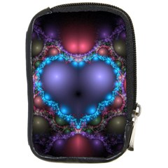 Blue Heart Compact Camera Cases