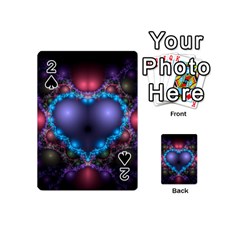 Blue Heart Playing Cards 54 (mini) 