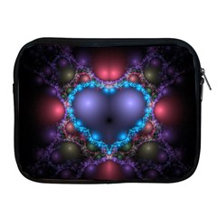 Blue Heart Apple Ipad 2/3/4 Zipper Cases by Amaryn4rt