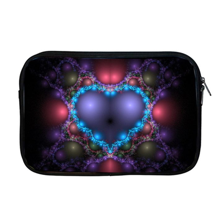 Blue Heart Apple MacBook Pro 17  Zipper Case