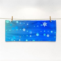 Blue Hot Pattern Blue Star Background Cosmetic Storage Cases