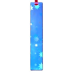 Blue Hot Pattern Blue Star Background Large Book Marks