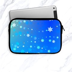 Blue Hot Pattern Blue Star Background Apple Ipad Mini Zipper Cases by Amaryn4rt