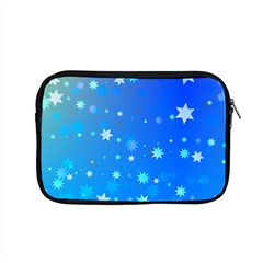 Blue Hot Pattern Blue Star Background Apple Macbook Pro 15  Zipper Case