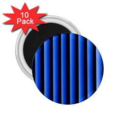 Blue Lines Background 2 25  Magnets (10 Pack) 