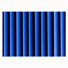 Blue Lines Background Large Glasses Cloth (2-side)