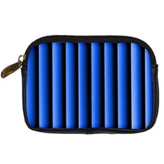 Blue Lines Background Digital Camera Cases