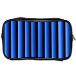 Blue Lines Background Toiletries Bags Front