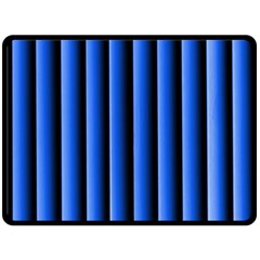 Blue Lines Background Fleece Blanket (large) 