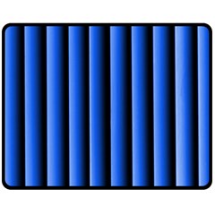 Blue Lines Background Fleece Blanket (medium) 