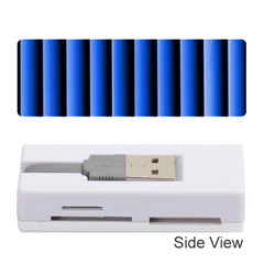 Blue Lines Background Memory Card Reader (stick) 