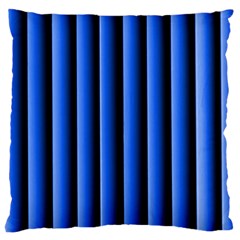 Blue Lines Background Large Cushion Case (one Side)