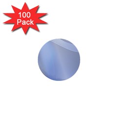 Blue Star Background 1  Mini Buttons (100 Pack) 