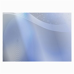 Blue Star Background Large Glasses Cloth (2-side)