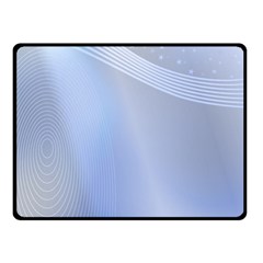 Blue Star Background Fleece Blanket (small)