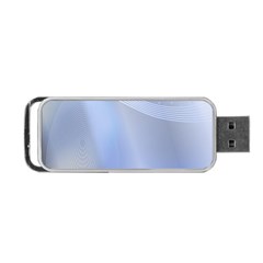 Blue Star Background Portable Usb Flash (two Sides)