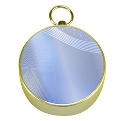 Blue Star Background Gold Compasses