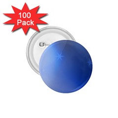 Blue Star Background 1 75  Buttons (100 Pack) 