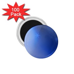 Blue Star Background 1 75  Magnets (100 Pack) 