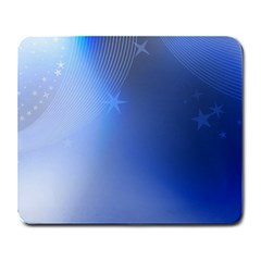 Blue Star Background Large Mousepads