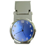 Blue Star Background Money Clip Watches Front