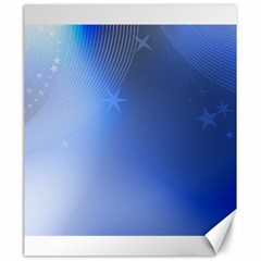 Blue Star Background Canvas 20  X 24  