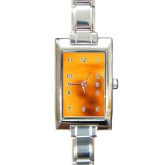 Blurred Glass Effect Rectangle Italian Charm Watch