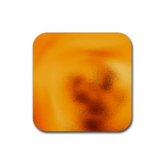 Blurred Glass Effect Rubber Coaster (square) 