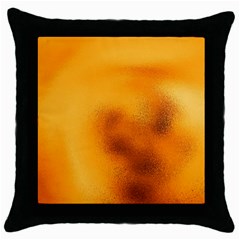 Blurred Glass Effect Throw Pillow Case (black) by Amaryn4rt