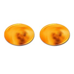 Blurred Glass Effect Cufflinks (oval)