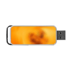 Blurred Glass Effect Portable Usb Flash (one Side) by Amaryn4rt