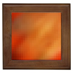 Bright Tech Background Framed Tiles