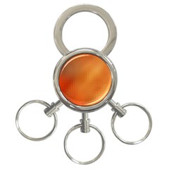 Bright Tech Background 3-ring Key Chains