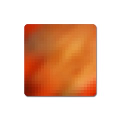 Bright Tech Background Square Magnet