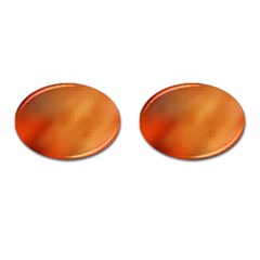 Bright Tech Background Cufflinks (oval) by Amaryn4rt