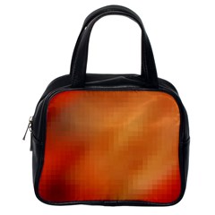 Bright Tech Background Classic Handbags (one Side)